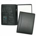 Leatherette Portfolio w/Calculator